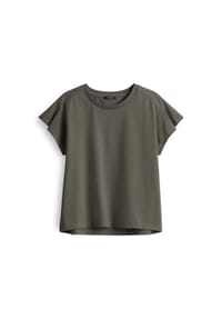 OPUS - T-Shirt "Sekundi", Rundhals, für Damen - 30034 OLIVE LEAF