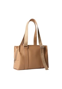 Calvin Klein BOLD STRAP - Shoppertasche, Kunstleder, für Damen - RAJ  BROWN