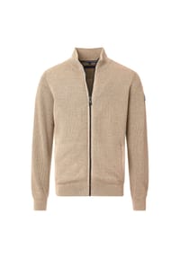 CASAMODA - Herren Strickjacke uni - Beige