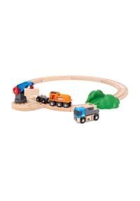 BRIO® - World Starterset "Güterzug mit Kran A" - 