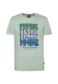 Petrol Industries® - T-Shirt Kurzarmshirt Radiance - grün