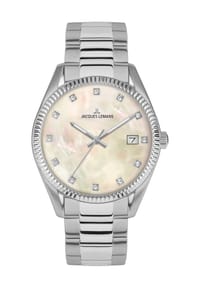 JACQUES LEMANS DERBY - Damen Armbanduhr "50-4" - DUNKELBLAU
