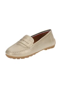 GEOX - Leder Mokassin - Hellgold