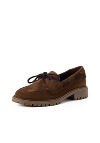Tamaris - Mokassins, Blockabsatz, für Damen - 300  BROWN