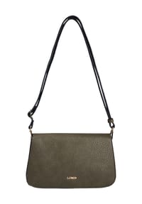 L.CREDI PALERMO - Handtasche "Palermo", Überschlag, für Damen - CREME