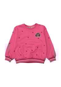 JETTE - Swatshirt, Patch, für Kinder - 413 PINK BLOSSOM