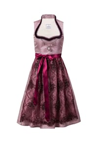 EDELNICE - Midi Dirndl Alice - lila, rosé