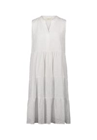 CARTOON - Volantkleid, Split-Neck, für Damen - 1000 BRIGHT WHITE
