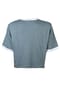 ellesse Damen T-Shirt FLIDE - Crop-Top, Kurzarm, Rundhals, Cotton Jersey, Logo Bild 2