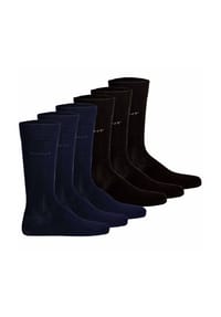 GANT - Herren Socken, 3er Pack - Soft Cotton Socks, Strümpfe, einfarbig - Blau