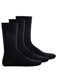 BOSS - Kurzsocken, 3er-Pack, uni, für Herren - 001 BLACK