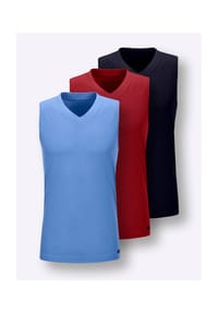 Witt - Shirt - marine + mittelblau + bordeaux