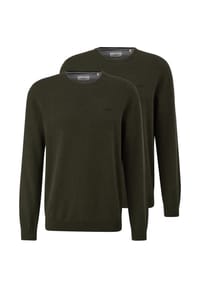 s.Oliver - Pullover 2er Pack Basic - Schwarz