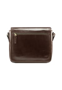JOST Skagen - Skagen Aktentaschen Messenger Leder 32 cm Laptopfach - redbrown