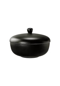 Seltmann Weiden Schüssel mit Deckel Liberty Velvet Black ø 28 cm schwarz - LIBERTY VELVET BLACK - schwarz