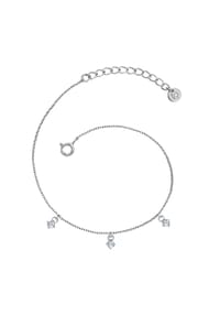 GLANZSTÜCKE MÜNCHEN - Damen Armband aus 925/- Sterling Silber in Silber mit Topas - silber