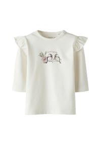 name it® - Langarmshirt, Rüschen, für Babys und Kleinkinder - 175596 CLOUD DANCE