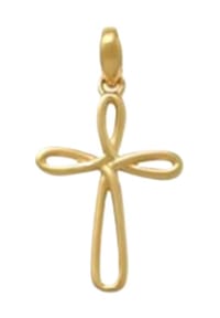 XENOX - Damen Anhänger, 375er Gelbgold - GELBGOLD