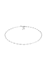 elli. PREMIUM - Halskette Choker Plättchen Vintage Stern Look 925 Silber - Gold