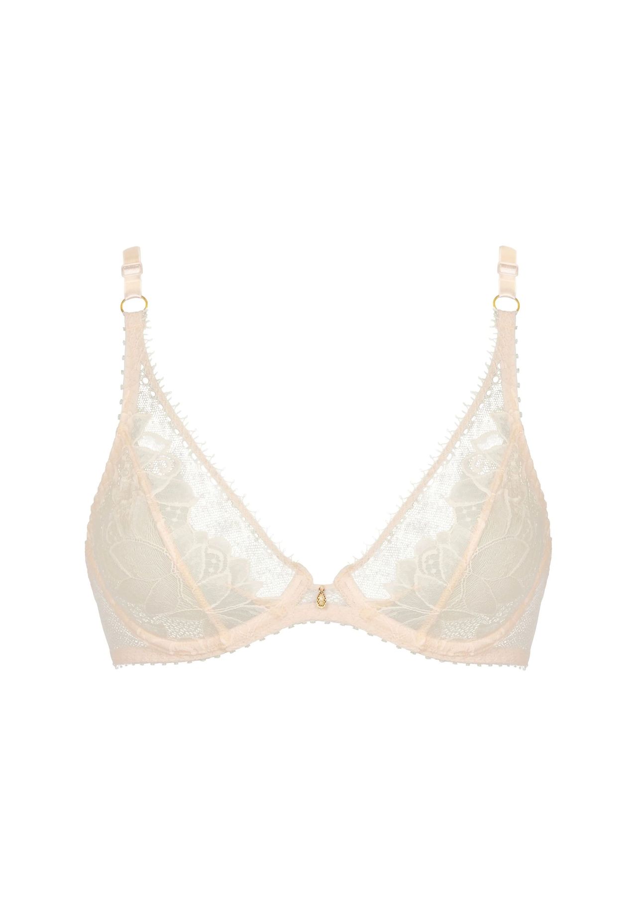 Aubade Flawless Love Triangel-Bh, Schmale TräGer, FüR Damen, Beige, 85B-image
