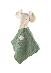 sigikid® - Schnuffeltuch Trösterchen Elefant Baby Geschenk ,  für Babys und Kleinkinder - grün