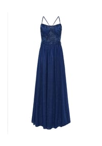 Vera Mont - Abendkleid im Glitzer-Look - 8896 D BLUE/GREY