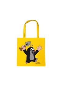 LOGOSHIRT® - Tote-Bag Der Kleine Maulwurf - Juhu - bright orange