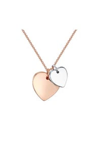 Luluandjane - Damen Kette aus Metall-Legierung in Roségold/Silber - roségold