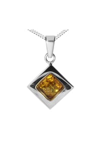 OSTSEE-SCHMUCK® - Kette mit Anhänger , Alvina , Silber 925/000 - silber