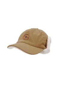 maximo® - KIDS-Cap mit Ohrenteil, Futter - ash rose