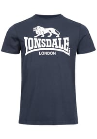 LONSDALE™ - Herren T-Shirt normale Passform LOGO - Black