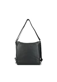 MANDARINA DUCK MELLOW LEATHER - Schultertasche, Reißverschluss, Anhänger, für Damen - 001 NERO