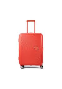 AMERICAN TOURISTER Soundbox - Soundbox 4-Rollen Trolley 67 cm - neon orange