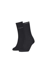 Calvin Klein - Socken, 2er-Pack, für Damen - 001 BLACK