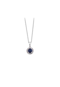 Orolino - Halskette 585/- Gold 12 Brillant 0,12ct. - weiß
