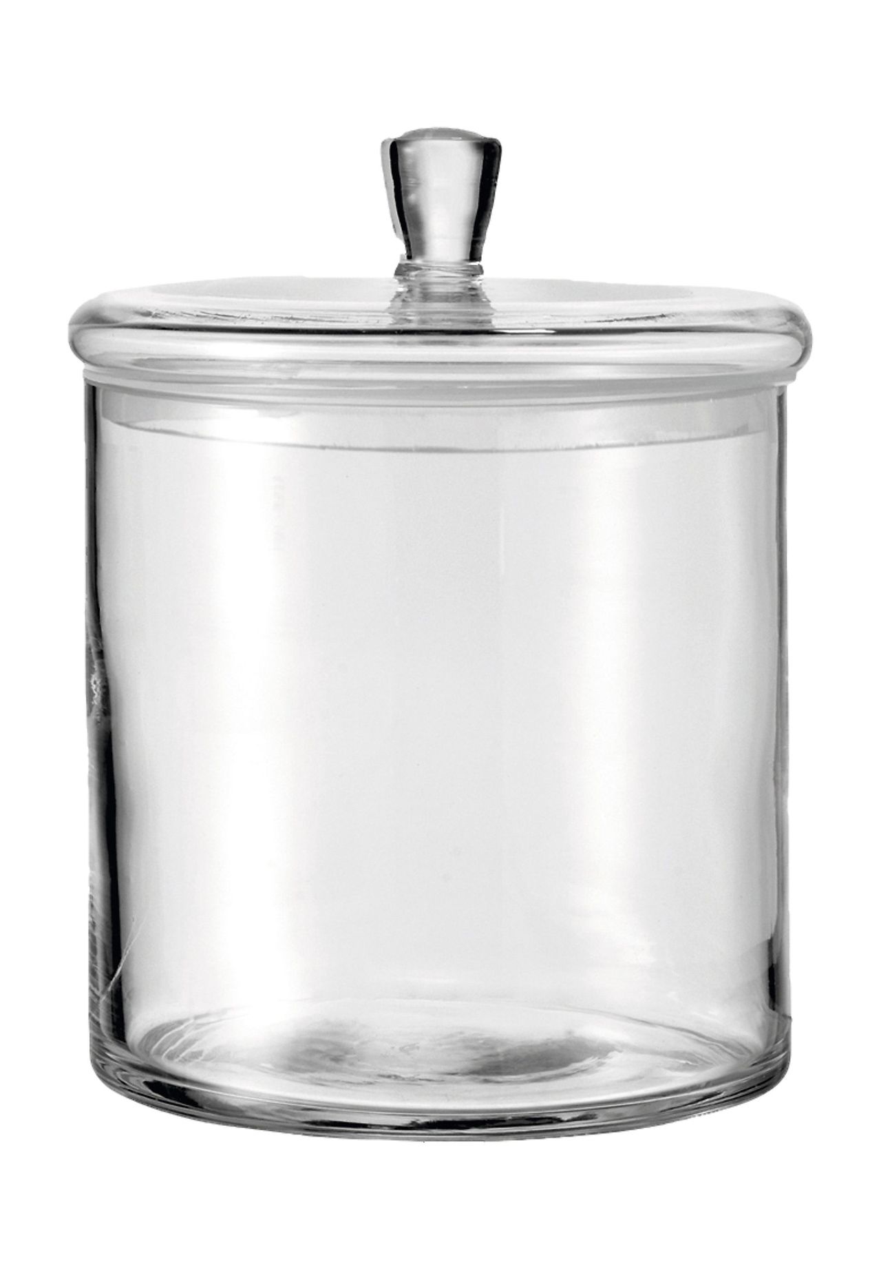 LEONARDO Glas-Vorratsdose, Deckel, handgefertigt Top