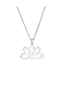 elli. - Halskette Elli Halskette Lotusblume Blume Spirituell 925 Silber - Gold