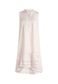 CARTOON - Leinen-Blusenkleid, Stickerei, für Damen - 1032 WHITE SAND