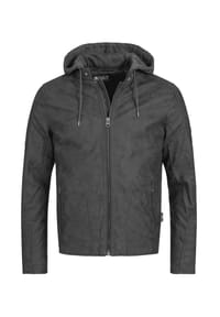 INDICODE - Kunstlederjacke Miguel - Black
