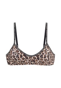 COPENHAGEN STUDIOS - Bustier-Bikini-Oberteil Leody, Softcups, für Damen - LEO PRINT