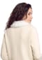 CARTOON Shirtjacke mit Kunstfellkragen Bild 13