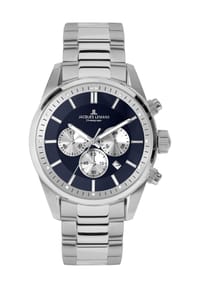 JACQUES LEMANS BARCELONA - Herren Chronograph "42-6.1F" - SILBER