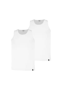 PUMA® - Herren Tank Tops, 2er Pack - Tank Top 2P, Unterhemd, Rundhals, Regular Fit - Schwarz