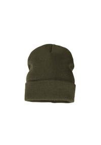CAPO - Beanie, Strick, doppelt - black