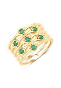 Rafaela Donata - Ring 925/- Sterling Silber - gelbgold