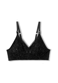 CALIDA - Damen Still-BH ohne Bügel, Cradle to Cradle Certified® 100% Nature Mum - black C2C