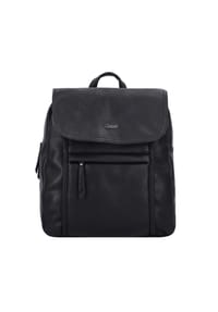 Gabor® MINA - Rucksack "Mina", Magnetverschluss, Emblem, uni, für Damen - schwarz