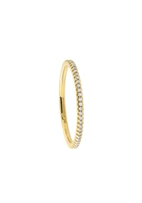 MONCARA - Damen Ring, 585er Gold, 51 Diamanten zus. ca. 0,20 Karat - Gelbgold