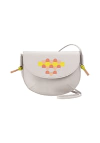 DuDu - Skye Umhängetasche Leder 21 cm - black rose