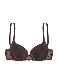 s.Oliver - Schalen-BH Jolie, Spitze, für Damen - 27537 CHOCO BROWN